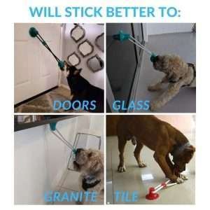 Basil Vacuum Suction Cup With Rope And Chew Ball Dog Toy 4