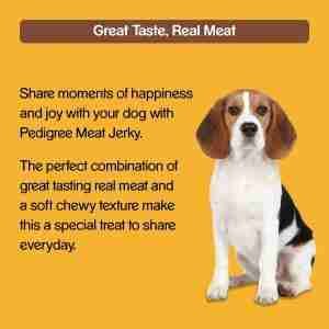 Pedigree Meat Jerky Flat Strip Grilled Liver Flavor 4
