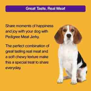 Pedigree Meat Jerky Flat Strip Roasted Lamb Flavor 4