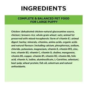 Purina Pro Plan Puppy Dry Dog Food (Large Breeds) 3